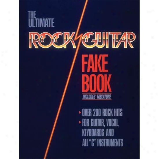 Hal Leonard Hl 00240070 The Ultimate Rock Guitar Fake Book