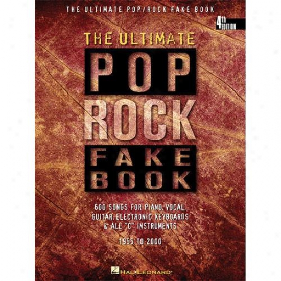 Hal Leonard Hl 00240099 The Bring into use Pop/rock Fake Book - 4th Edition