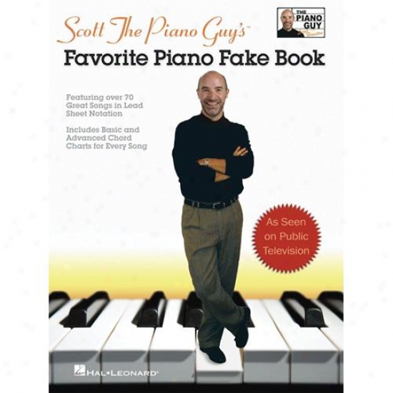 Hal Leonard Hl 00240281 Scott The Piano Guy's Favorite Piano Fake Book