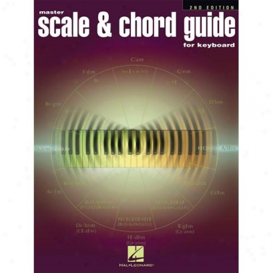 Hal Leonard Hl 00240525 Master Scale & Chord Guide For Keyboard - 2nd Edition