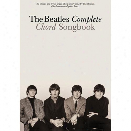 Hal Leonard Hl 00306349 The Beatles Complete Chord Songbook