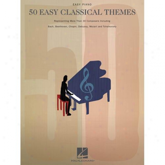 Hal Leonard Hl 00311215 50 Easy Classical Themes