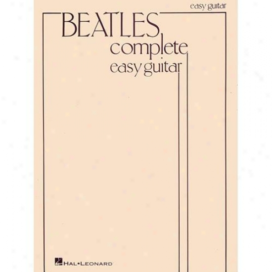 Hal Leonard Hl 00696082 The Beatles Complete