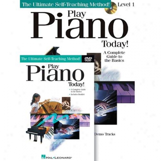 Hal Leonard Hl 00699545 Play Piano Today! Beginner's Pck