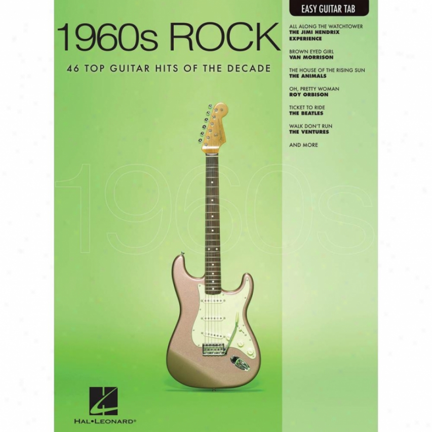 Hal Leonard Hl 0070221 1960s Rock Songbook