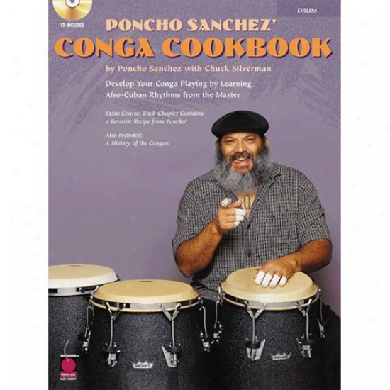 Hal Leonard Hl 02500278 Poncho Sanchez' Conga Cookbook