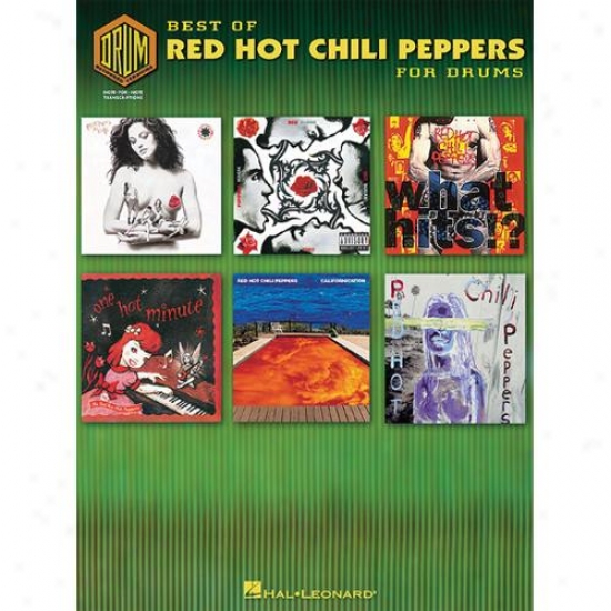 Hal Leonard Hl00690587 Best Of Red Hot Chili Peppwrs For Drums