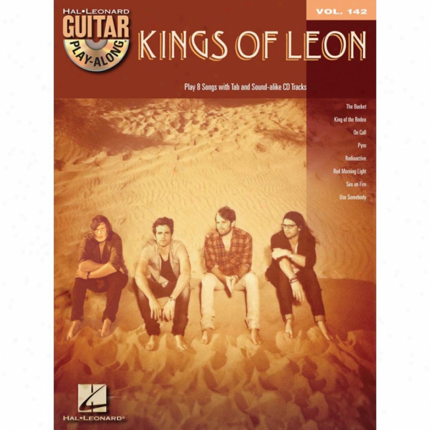 Hal Leonard Kings Of Leon Guitar Play-along Volume 142