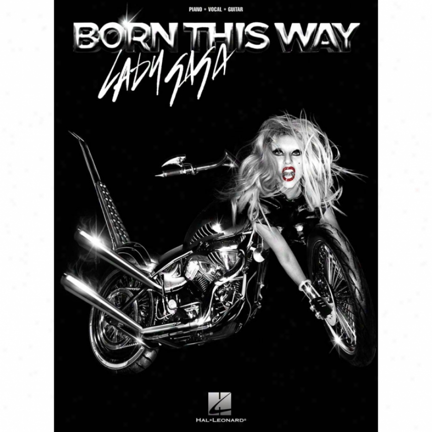 hal leonard lady gaga - born this way