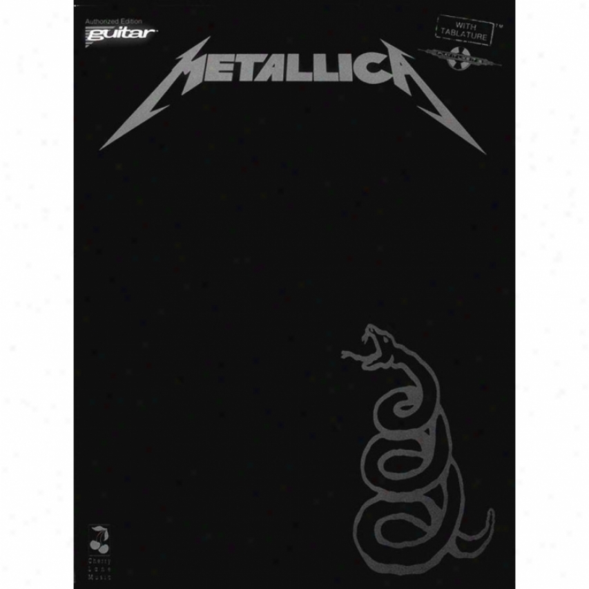 Hal Leonard Metallica - Black Songbook - Hl 02501195