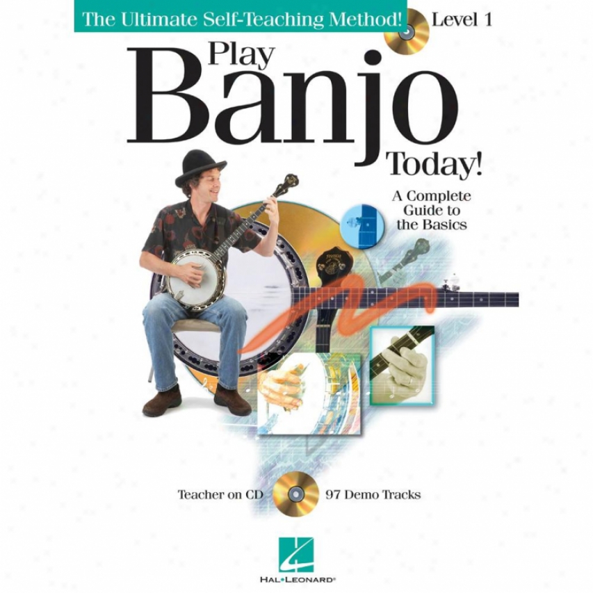 Hal Leonard Play Banjo Today! Level One - Hl 00699897