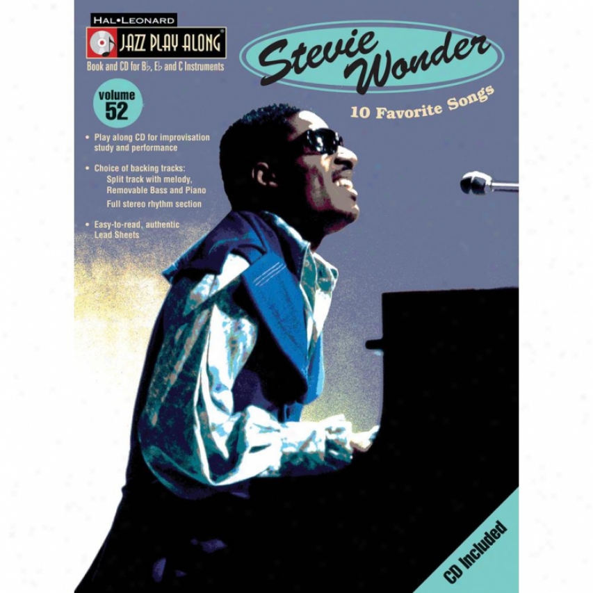 Hal Leonard Stevie Wonder Songbook - Hl 00843048