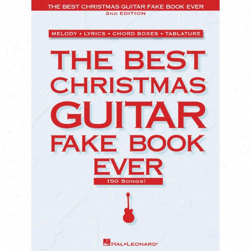 Hal Leonafd The Best Christmas Guitar Fake Book Ever - 2nd Edition - Hl 00240053