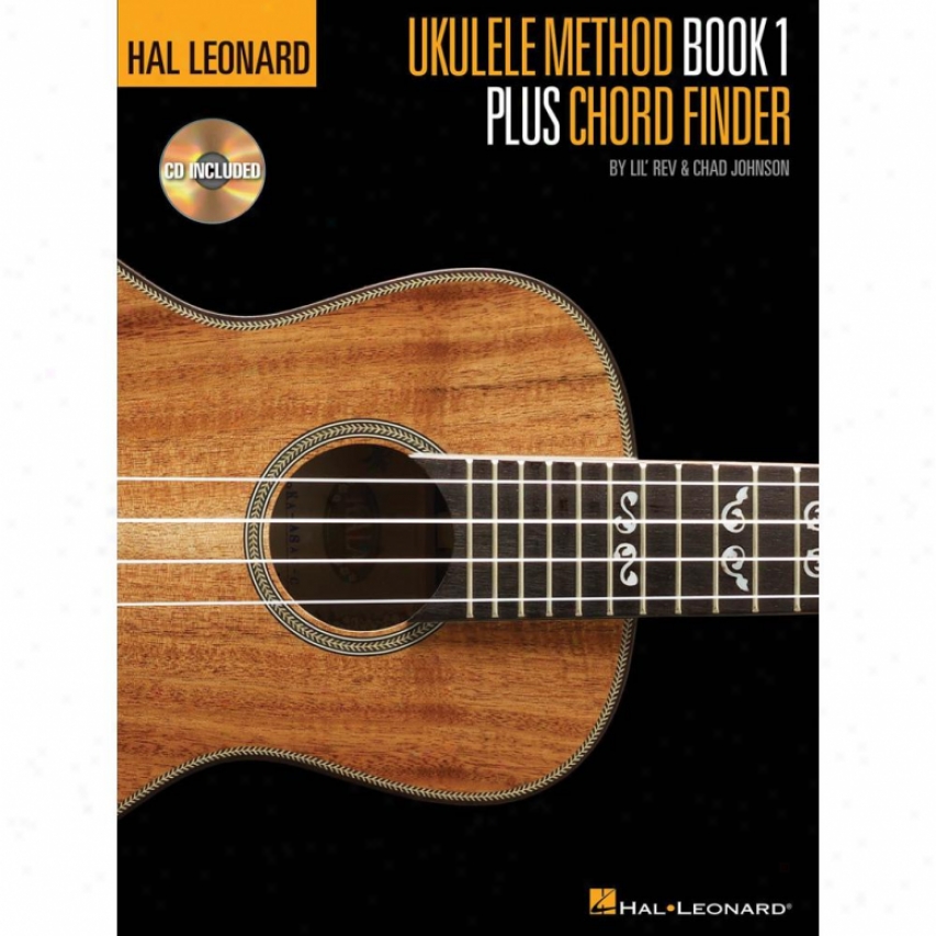 Hal Leonard Ukulele Method Book 1 Plus Chord Finder - Hl 00696472