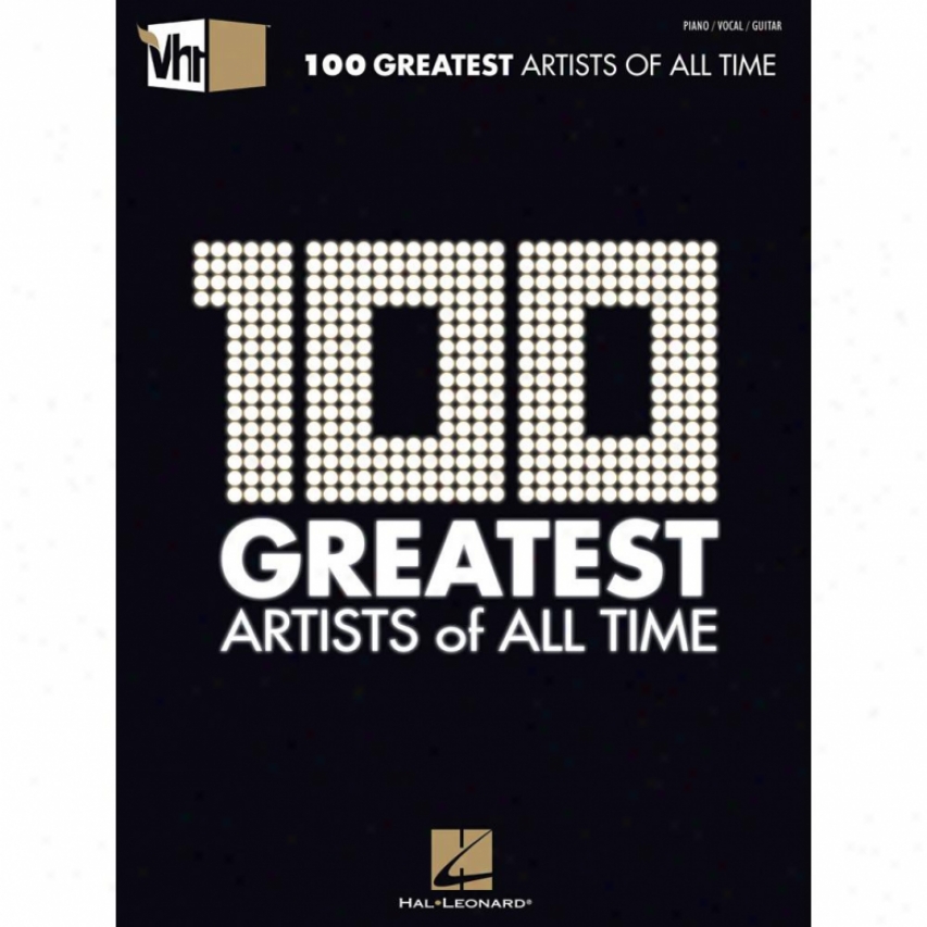 Hal Leonard Vh1 100 Greatest Artists Of All Time Skngbook - Hl 00312025