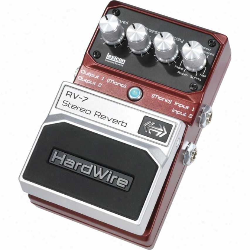 Hardwire Rv7 Stereo Reverb Pedal