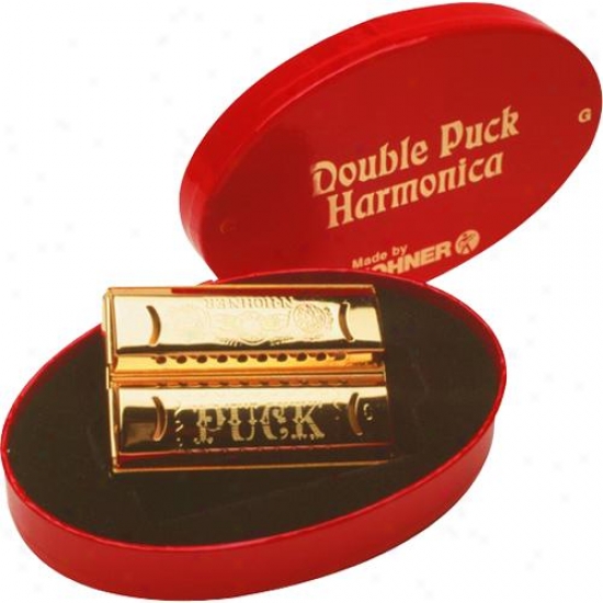 Hohner Harmonica 553cg Double Puck Double Sided Harmonica Keyz Of C And G