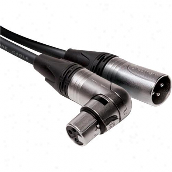 Hosa 1.5-feet Microphone Cable Xlr3f Ra - Xlr3m - Mxx-001.5rs