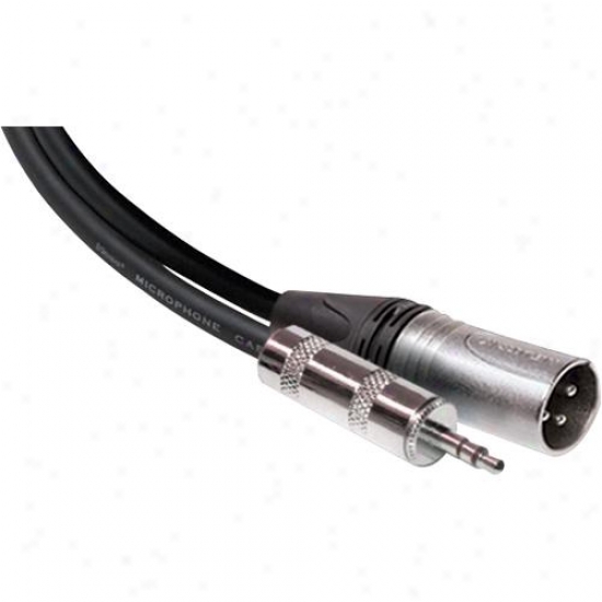 Hosa 15-foot Microphoen Cable 3.5mm Trs - Xlr3m - Mmx-015