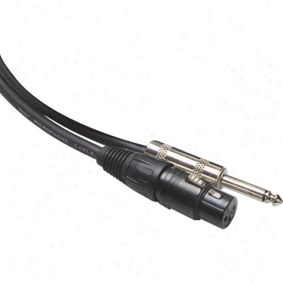 Hosa 5-foot Microphone Cable Neutrik Xlr3f To 1/4-inch Ts - Mxp-005