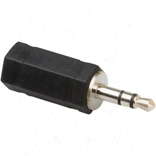 Hosa Adaptor, 2.5 Mm Stereo Jack (female) To 3.5 Mm Stereo Plug (nale)