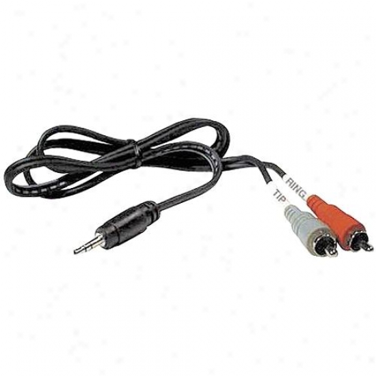 Hosa Cmr206 Stereo Mini Male To Rca Y-cable - 6 Feet