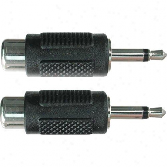 Hosa Grm-114 Rca (f) To 3.5mm Ts (m) - Adaptor