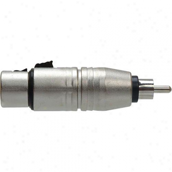 Hosa Gxr-134 Xlr 3f To Rca (m) - Adaptor