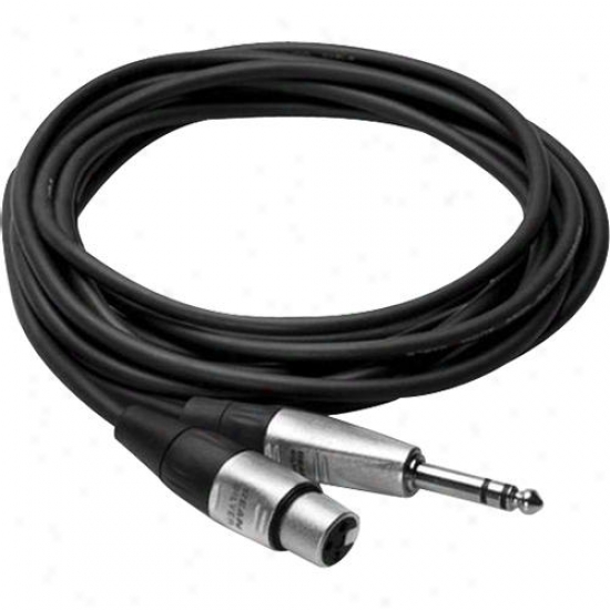 Hosa Open Box Trs To Xlr Female Balanced Cable 5-foot
