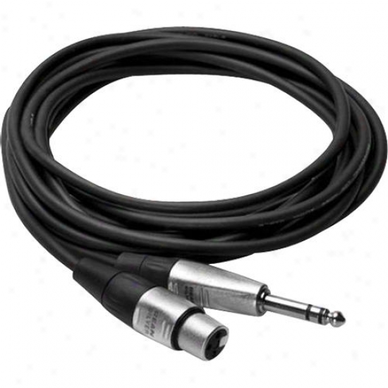 Hosa Trs To Xlr Male Balanced Cable 5-foot