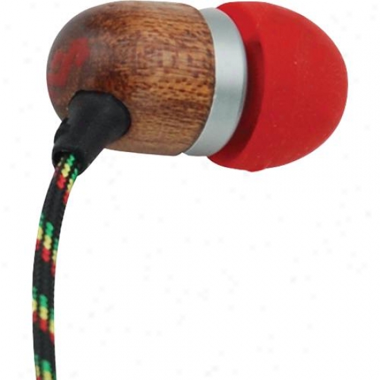House Of Marley Jammin Smjle Jamaica In-ear Headphones - Fire