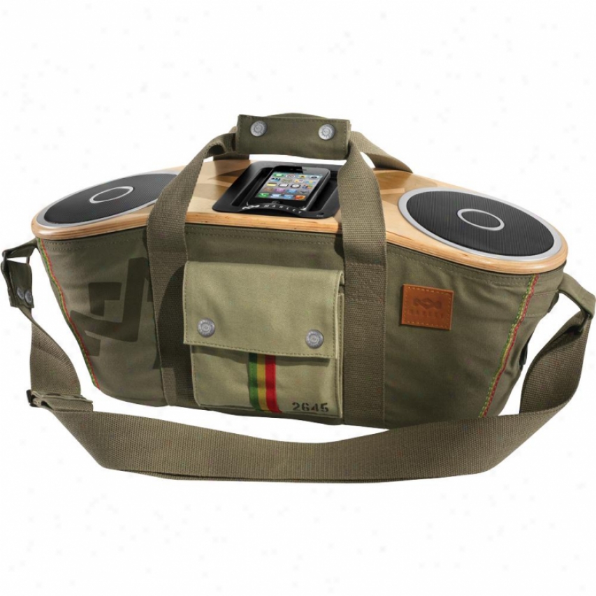 House Of Marley Jammin' Bag Of Rhythm Portable Ipod/iphone Sound System