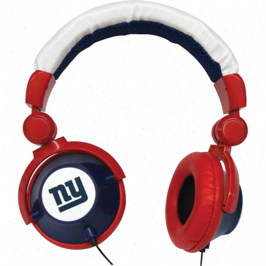 Ihip Starting a~ York Giants Dj Headphones - Hpfbnygdj