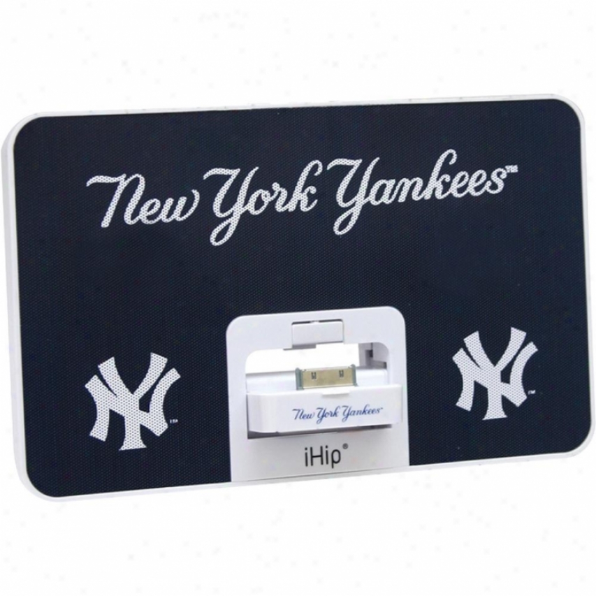 Ihip New York Yankees Idoock Ipod Speaker Dock - Hpbbnyyid
