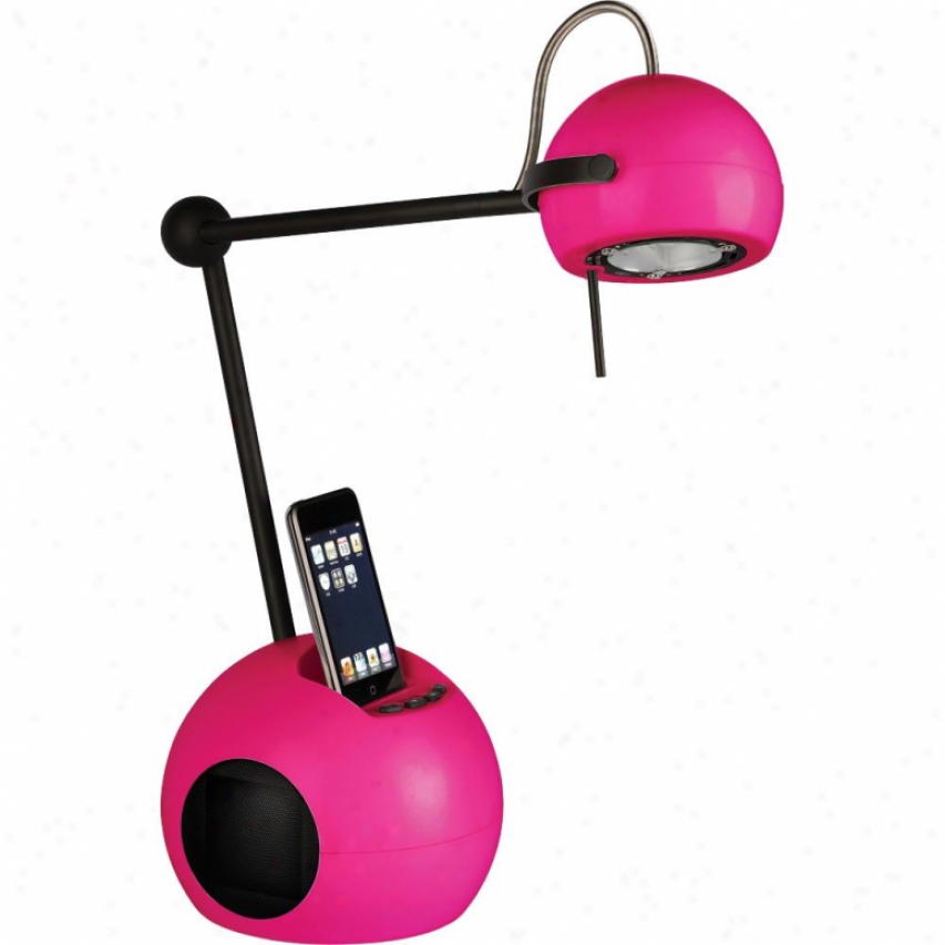 Ihome Orbit Discourser Lamp For Ipod - Pink