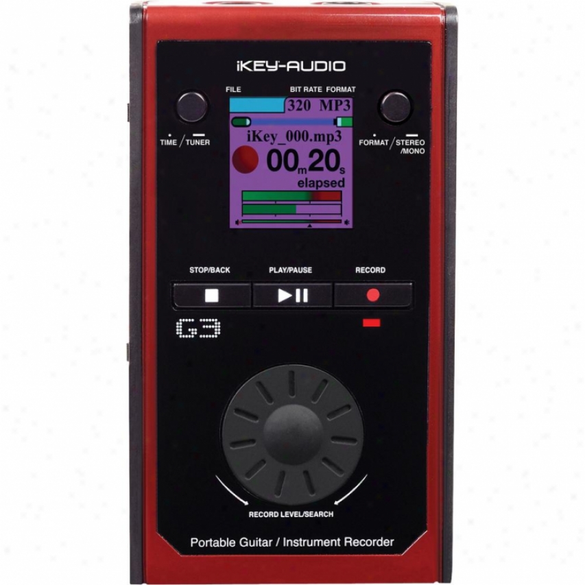 Ikey Audio G3 Movable Usb/sd Instrument Digital Recorder