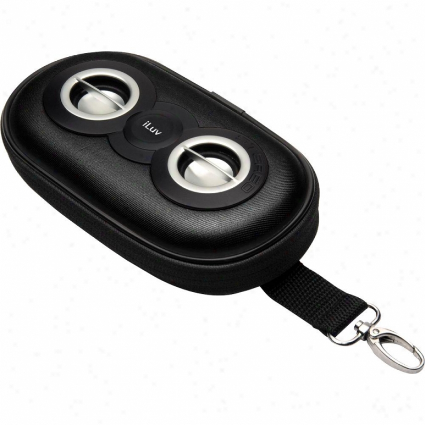 Iluv Isp110blk Portable Speaker Case For Ipod, Iphone, Mp3's - Black