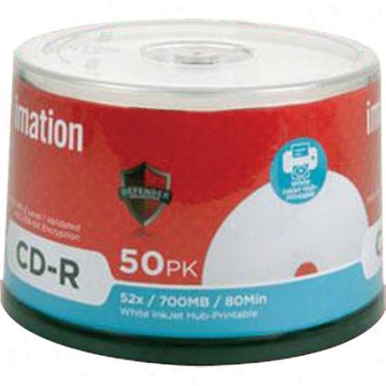 Imation 52x Cd-r 700mb/80kin 50pkk