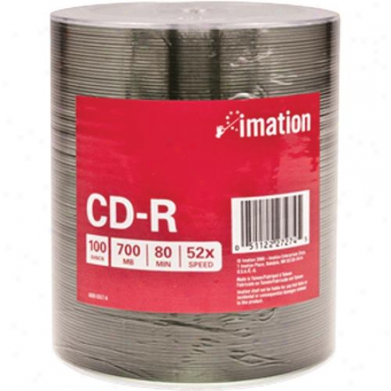 Imation Cd-r 700 Mb/80 Min 100pk Shrin