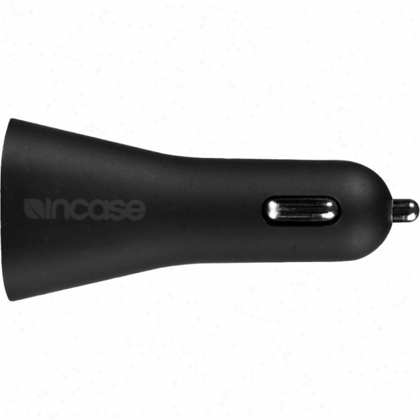 Incase Dual Car Charger For Ipod/iphone/ipad - Blacck Matte - cE20041