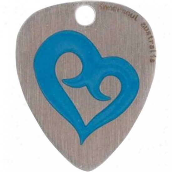 Innersoul Gp38bl Courage Design Guiar Pick Pendant