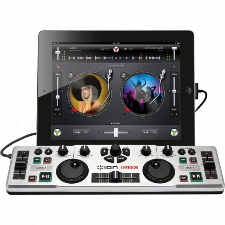 Ion Idj 2 Go Dj System For Ipad, Iphone And Ipod Touch