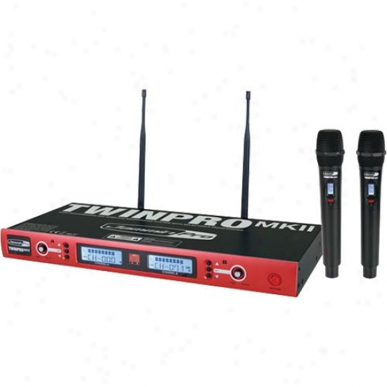 Jammin Pro Dual Channel High-performance Uhf Wireles sMicrophone