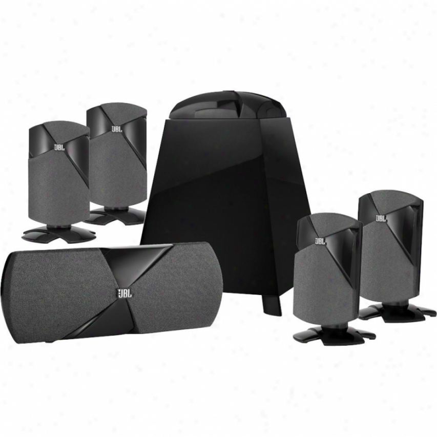 Jbl Cinema 300 5.1-channel Home Theater Speaker Order - Black Lacquer