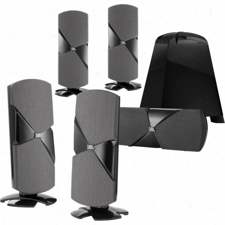 Jbl Cinema 500 5.1-channel Home Theater Speaker System - Black Lacquer