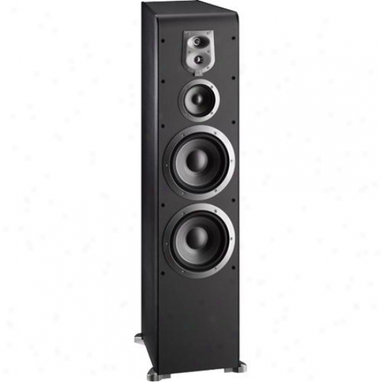 Jbl Es90bk Floorstanding Speaker - Black Finish With Black Grille