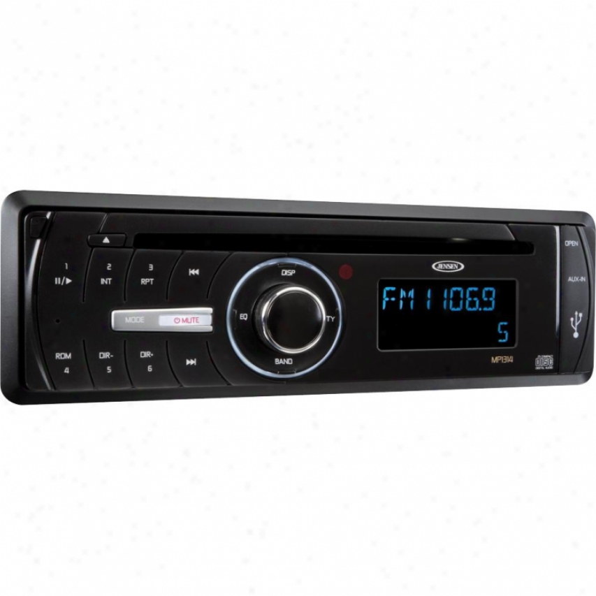 Jensen Mp1314 1-din Cd/mp3/wma Car Receiver