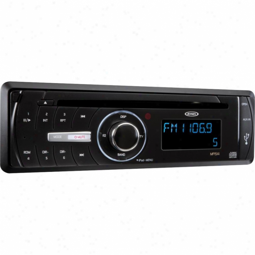 Jensen Mp1514 1-din Ipod/iphone/cd/mp3/wma Car Receiver