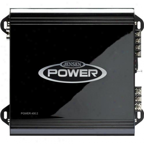 Jenssen Power400 400-qatt 2-channel Car Amplifier Powee4002 - Grey
