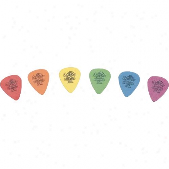 Jim Dunlop 418p60 12 Bundle 0.60mm Tortex Guitar Picks